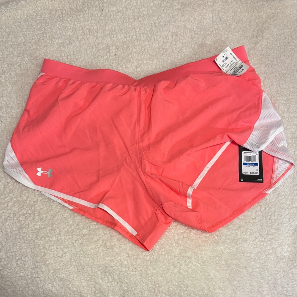 Under Armour Women's Coral Athletic Shorts